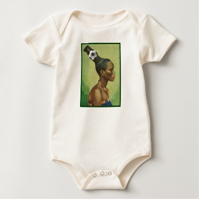 Zulu Hairstyles in 2010 for lovers of soccer T-shirt by SoccerJersey