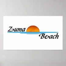 Zuma Beach Print