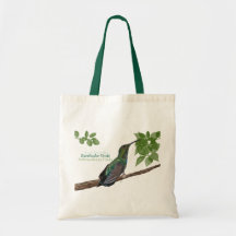 Zumbador Verde de Puerto Rico/Green Mango Bag