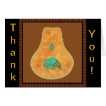 Zuni Bear Icon Card
