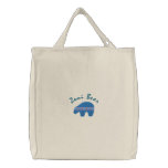 Zuni Bear Native American Symbol Design 1 embroidered bags