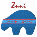 Zuni Bear Native American Symbol Design 1 embroidered shirts