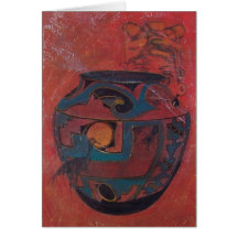 Zuni Soul Jar Notecard