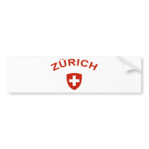 Zurich Bumper Stickers