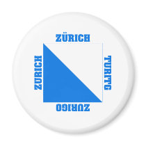 Zurich Switzerland Canton Flag