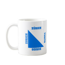 Zurich Switzerland Canton Flag Mug