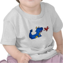 Zuzu Blue Dragon T-shirt
