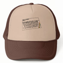 ZX Spectrum line art Hat