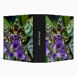 Zygopetalum Orchid 2" Photo Book Vinyl Binders