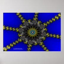 ZZiegler High Resolution Fractal Poster 1st Series