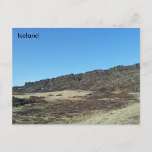 Þingvellir, Iceland Postcard