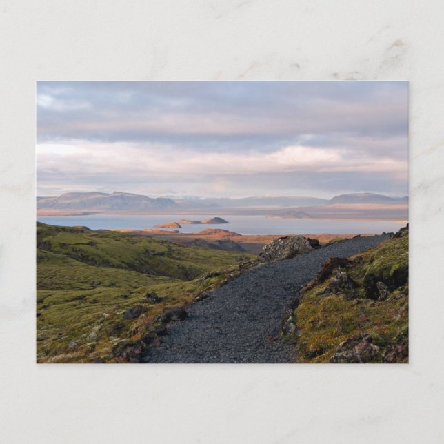 Þingvellir Lake Postcard (Front)
