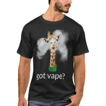 Ω VAPE Shirt | Got Vape Giraffe DK VapeGoat™