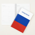 Ежедневник Russian Flag Colours Daily Language Planner<br><div class="desc">Text colour options: blue colour code - 0039A6, red colour code - D52B1E, or the white colour code - FFFFFF. One of the reasons that I relatively easily have learned the Russian language to a high level is that I created a daily habit of studying the Russian language and I...</div>