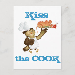 Сhef Owl cook Postcard