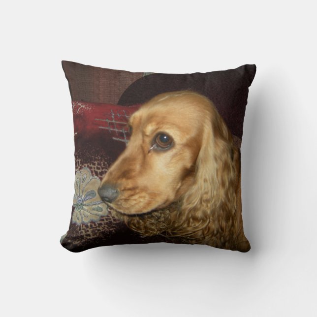 Сocker Throw Pillow (Front)