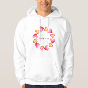 Сute  Romantic I Love You Valentine's Day   Hoodie