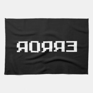 ЯOЯЯƎ ERROR KITCHEN TOWEL