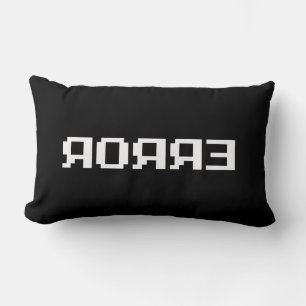 ЯOЯЯƎ ERROR LUMBAR PILLOW
