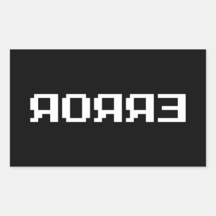 ЯOЯЯƎ   ERROR STICKER