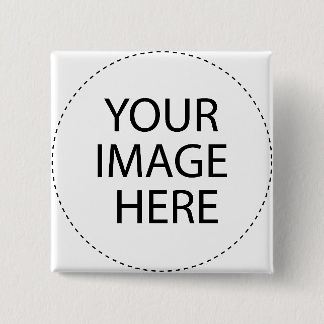 ѺѲѻѳо●•◦ CREATE YOUR OWN - PERSONALIZE BLANK 2 Inch Square Button (Front)