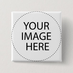 ѺѲѻѳо●•◦ CREATE YOUR OWN - PERSONALIZE BLANK 2 Inch Square Button