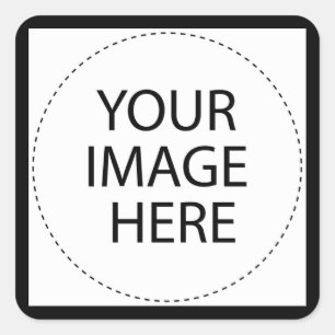 ѺѲѻѳо●•◦ CREATE YOUR OWN - PERSONALIZE BLANK Square Sticker