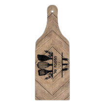 המטבח של גיטל Printed Wood on Glass Cutting board