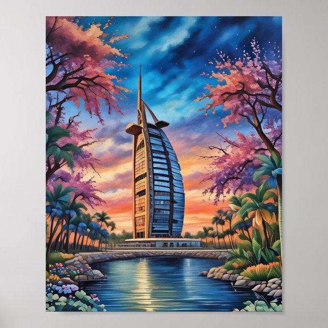 برج العرب  Print, Value Poster Paper (Matte) (Front)