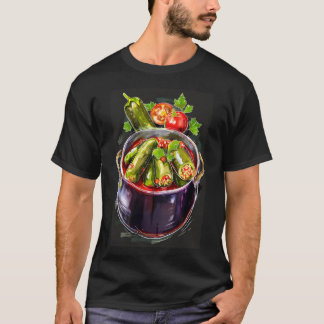 محشي كوسا باذنجان Mahshi Stuffed Zucchini T-Shirt