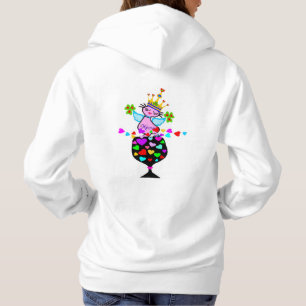 ♥ټ☘Irish Swanky Queen-Cat Fabulous Basic Toasty Hoodie