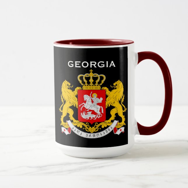 საქართველოსრესპუბლიკის de tasse de la Géorgie   (Droite)