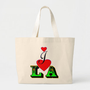 ღ♥I Love LA-Los Angeles Chic Jumbo Tote Bag♥ღ