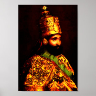 ቀዳማዊ ኃይለ ሥላሴ   Haile Selassie  Poster
