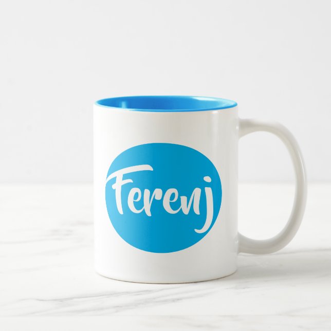 ፈረንጅ Ferenj in English and Amharic Mug (Right)