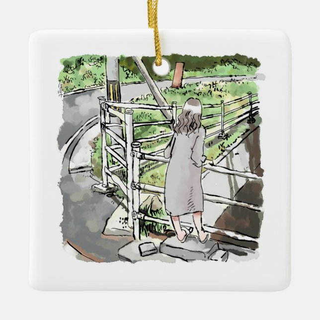 さいれにじ CERAMIC ORNAMENT (Front)