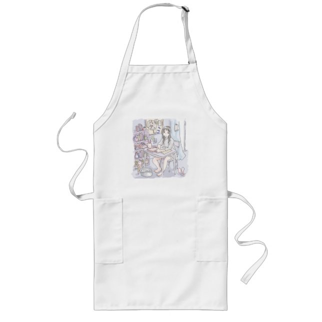 さにいやじ LONG APRON (Front)
