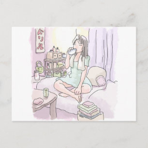 さにれなじ　ごくごく POSTCARD