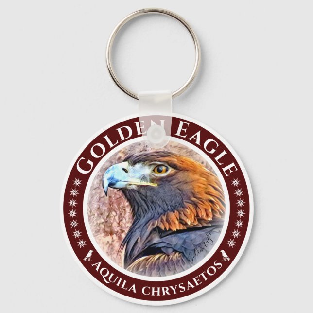 イヌワシ KEYCHAIN (Front)