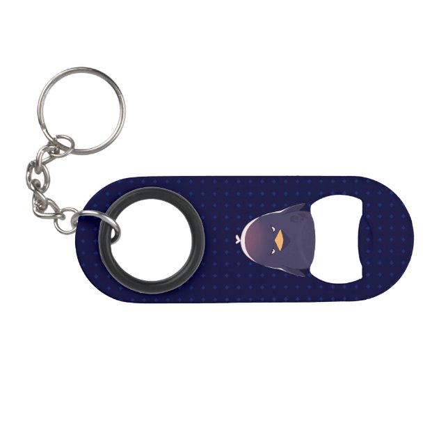 キーホルダー｜VACHABORG グッズ「♪ めいくのーのいず」 キーホルダー栓抜き KEYCHAIN BOTTLE OPENER (Front (Horizontal))