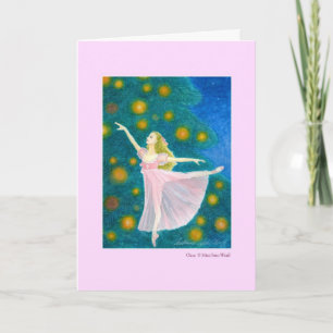 クララ　バレエグリーティングカード HOLIDAY CARD
