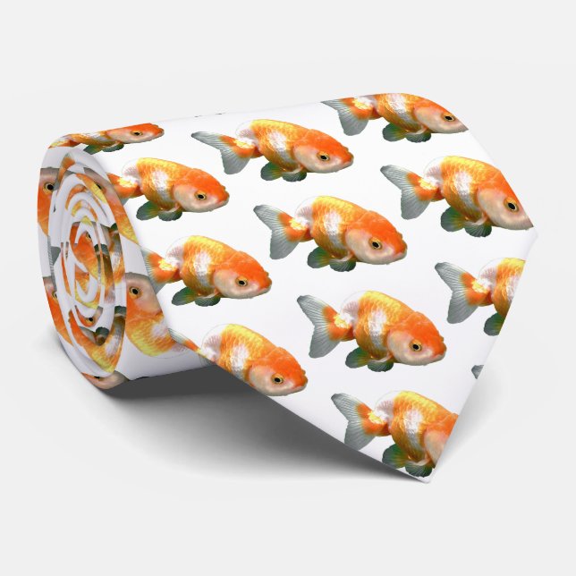 サラサランチュウのネクタイ TIE (Rolled)