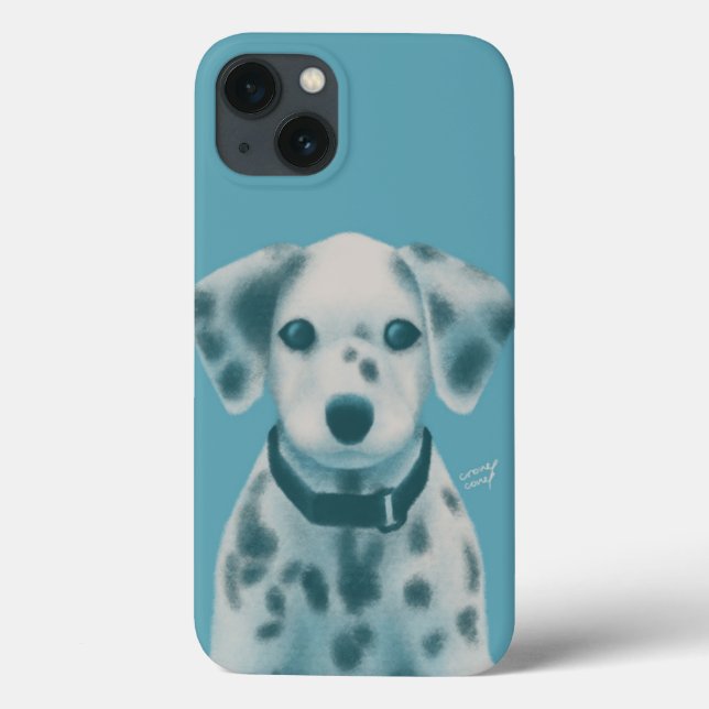スマートフォンケース ダルメシアン Cell Phone Case -Dalmatian- (Back)