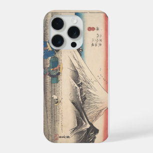 スマートフォンケースHiroshige Mount Fuji Ukiyo-e iPhone 15 P Pro Case