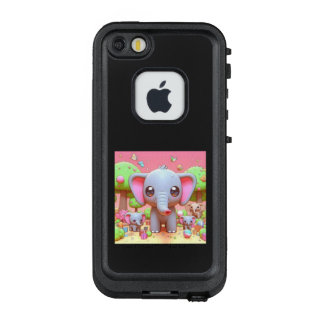 ゾウさんファミリー LifeProof FRÄ’ iPhone SE/5/5s CASE
