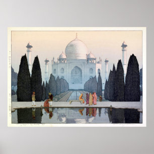タージ・マハル, Taj Mahal, Hiroshi Yoshida, Poster