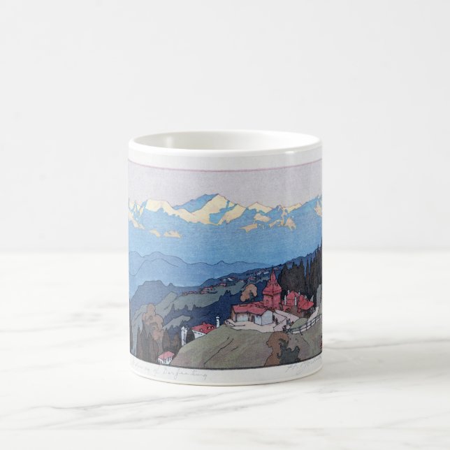 ダージリンの朝, Morning of Darjeeling, Hiroshi Yoshida Coffee Mug (Center)