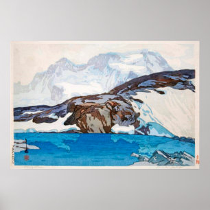 ブライトホルン, Breithorn, Hiroshi Yoshida, Poster