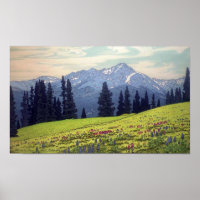 ホリー・クロス山, Mt. Holy Cross, Hiroshi Yoshida, Woodcut