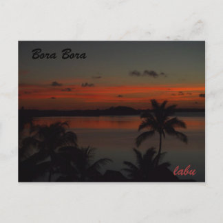 ボラボラ島 POSTCARD